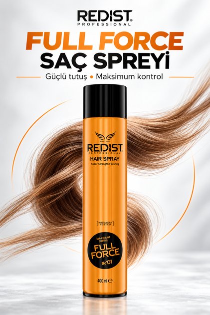 Full Force Extra Firming Hairspray 750ml, All Day Long-Lasting Styles