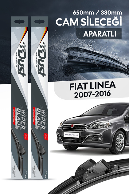 Fiat Linea 2007-2016 Uyumlu Silecek Takımı 650MM/380MM S7