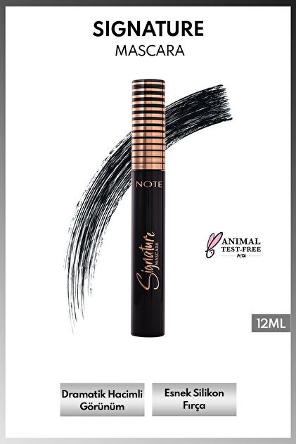 Signature Volume and False Eyelash Effect Mascara - Ultra Black