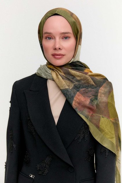Desenli Modal Şal