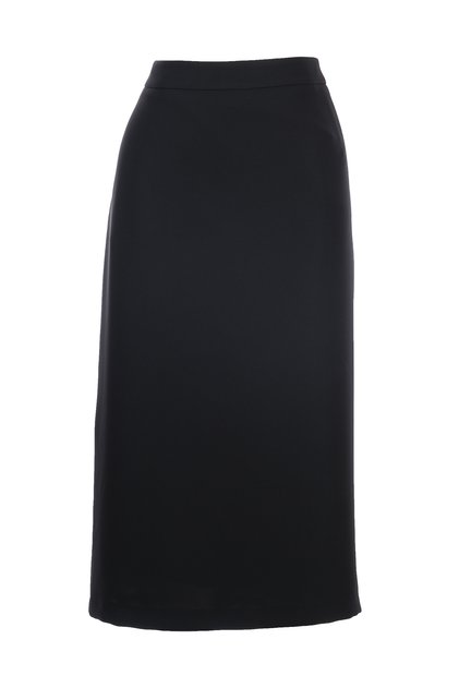 Bb Women's Straight Cut Midi Skirt Polyester Fabric Office and Daily Use 26Kekl02035