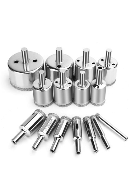 6mm 6mm - 50mm Diamond Drill Bits for Ceramic Diamond Hole Saw Drill Bit Glass Drill Bottles Pots Ma