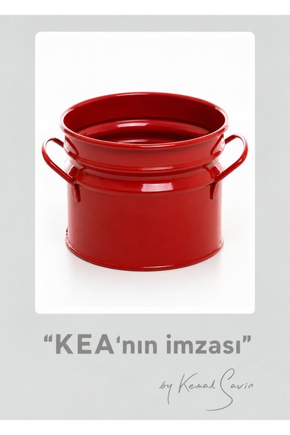 Metal Flower Pot / Bucket / Organizer / Spoon Holder / Candle Holder