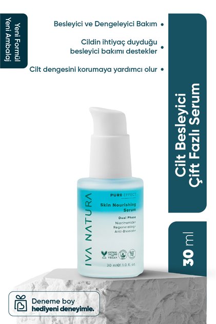 Skin Nourishing Barrier Serum Dual Phase Niacinamide & Peptide Supported Nourishing Serum 30 ml