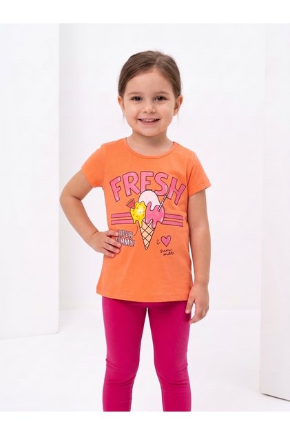 Girl/Boy 2-6 Years Old Short Sleeve Capri Set 2-Piece Cotton Summer Bottom Top Set