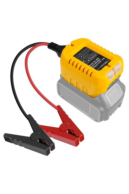 without battery Jumper Cables with Clips for Dewalt 20V Battery 10AWG Automotive Booster Cable Line