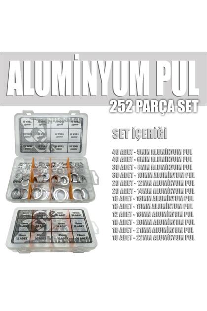 252 Parça Aluminyum Pul Seti