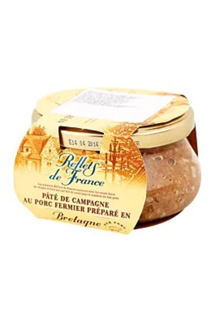 Pate de campagne cu carne de porc Reflets de France, 180 g