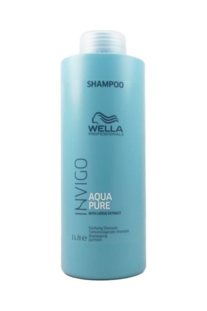 Invigo Aqua Pure Lotus Extract Purifying Deep Cleansing Shampoo 1000 ml - Purifying Scalp Cleanse Shampoo