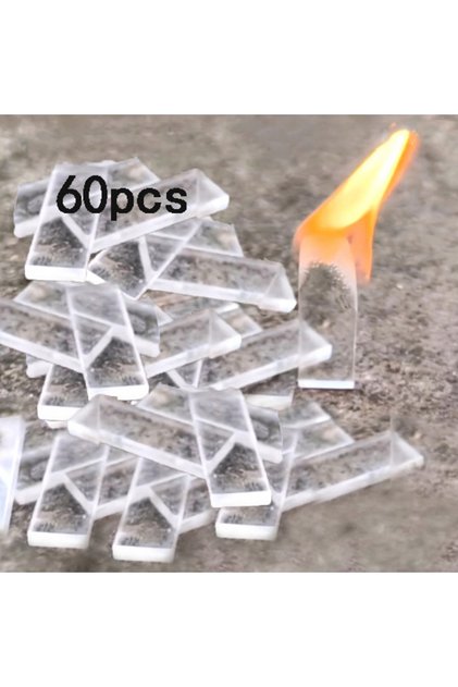 60pcs 30/60/120Pcs Portable Mini Fire Starter Outdoor Campfire of Fire Starter Camping Gear Tool