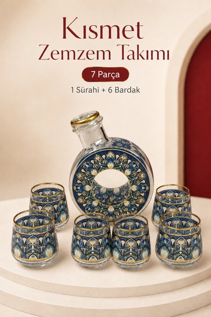 7 Parça Zemzem Takımı – 8 Farklı Model