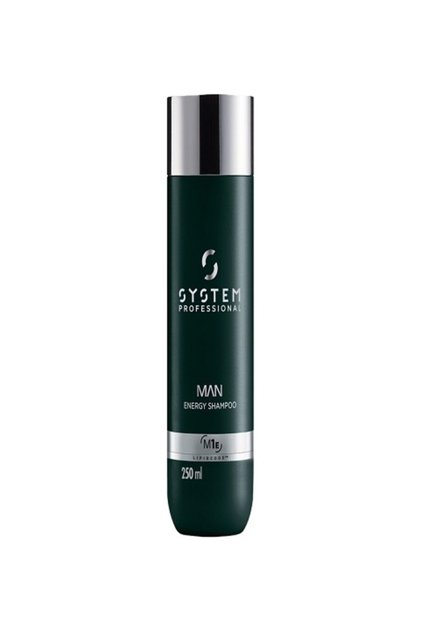 System Professional Man M1E - Intensive Nourishing and Moisturizing Energy Shampoo for Scalp 250 ml - Scalp Energy Shampoo