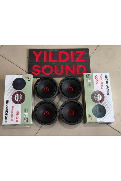 16 cm Boschman Midrange 2 Takim (4 adet) 700w
