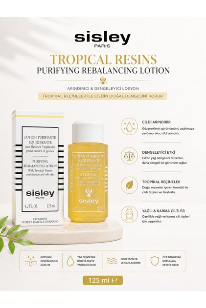 Purifying Rebalancing Lotion 125 ml – Purifying Skin Care Against Pore Appearance