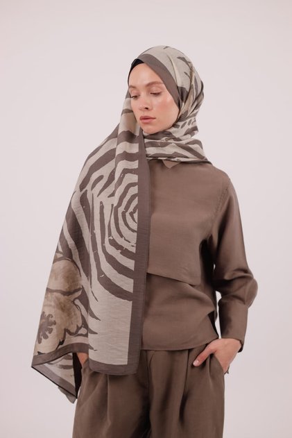 Rosella Allure Pamuk Tencel Şal