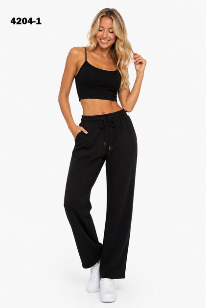 4204 Women's Modal Flared Sweatpants