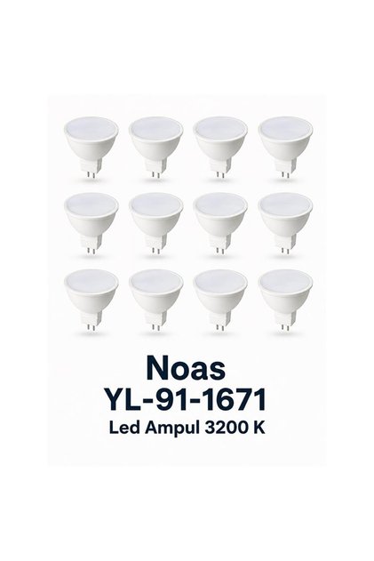 Yl-91-1671 İğne Bacak 12 adet Led Ampul 3200 K
