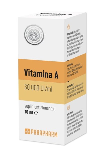 Βιταμίνη Α 30000 IU σταγόνες 10ml