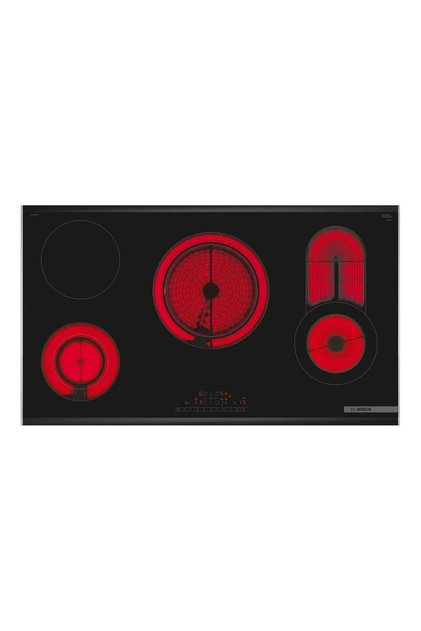 Series 6 Built-in 4 Burner Electric Hob, 90 cm, Black, PKC975FB2M