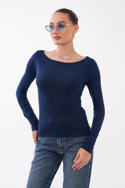 Women's Open Collar Modal Bodysuit