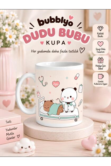 Dudu Bubu Desenli Kupa Bardak