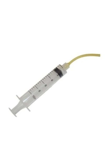 Feeding syringe for young birds from