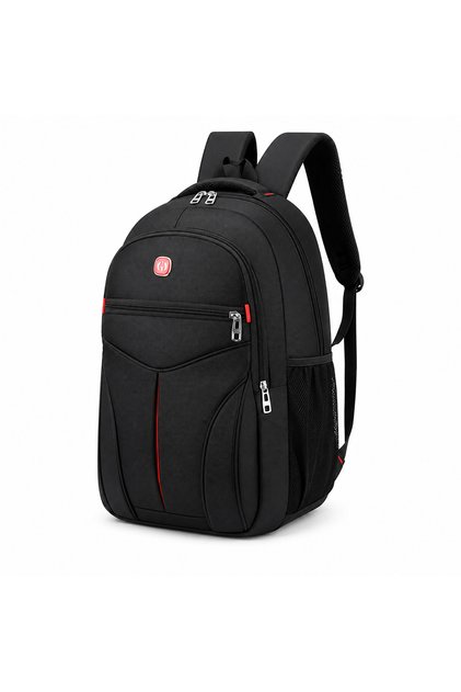 Rucsac urban școală tineret sport 15l negru 3 compartimente pentru laptop