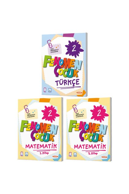2027 2. Sınıf Türkçe + Matematik 1. Ve 2. Kitap Seti 3 Kitap Maarif Model