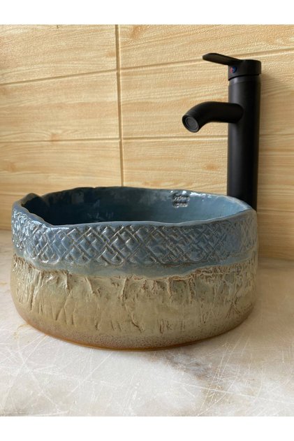 EL YAPIMI ÇANAK LAVABO