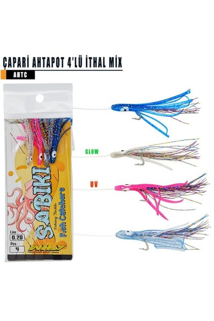 Çapari Ahtapot 4'lü İthal Mix