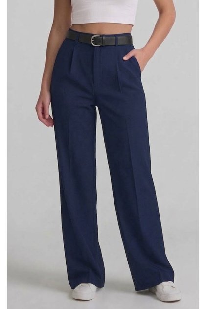 Women's Belted Palazzo Trousers