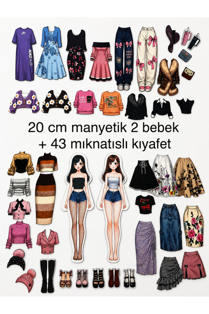 Manyetik Bebekler ve Kıyafetleri