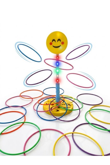 Işıklı Emojili Halka Atma Oyunu
