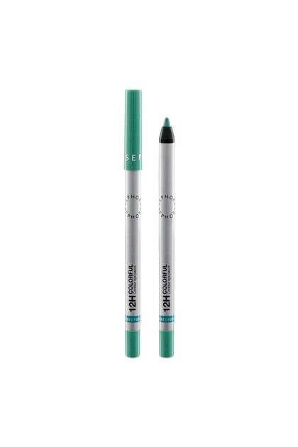 12 Hour Long-Lasting Eye Contour Pencil - Waterproof Eye Pencil - 60 Fresh Mint (1.30 g)