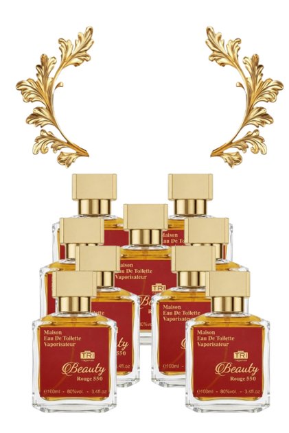 9 قطع Beauty Rouge 550 عطر 100مل