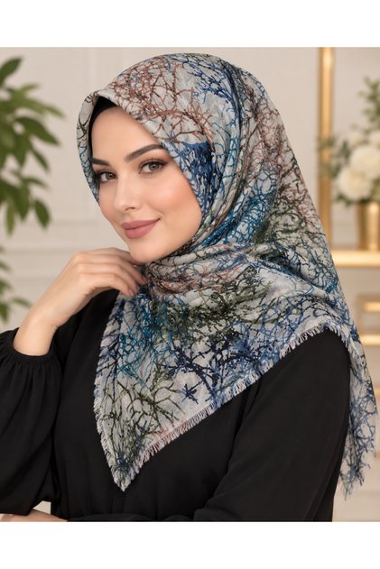 Kaliteli Yüzde 95 Pamuk Yumuşak Dokulu Yazma Eşarp