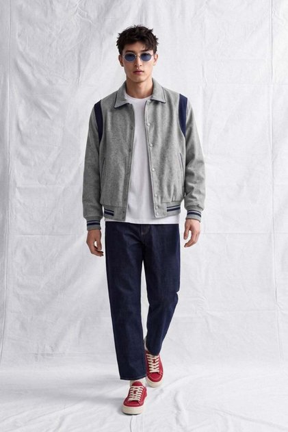Men's Megane Oversize Cashmere Coat Gray
