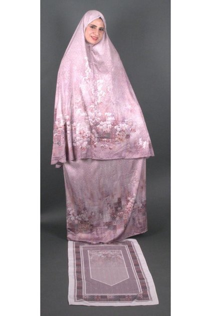 Takke Silk Prayer Set - Purple
