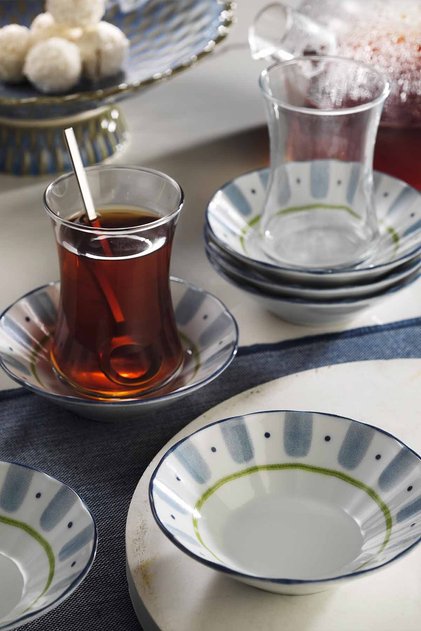 Festa 6 Piece 10 cm Tea Plate