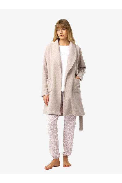 Kadın Polar Sabahlık 52251 - Krem