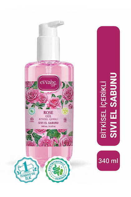 Herbal Liquid Hand Soap Rose 340ml