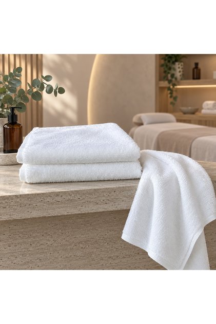 Luxury Micro Velvet Towel Set of 3 50X90 cm – Soft Velvet Hand and Face Towels - Spa, Sports, Beauty Salon