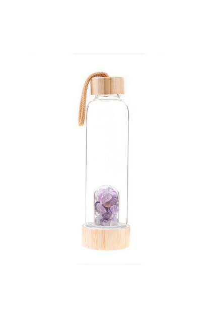 Amethyst Broken Stone Water Bottle 500 ml