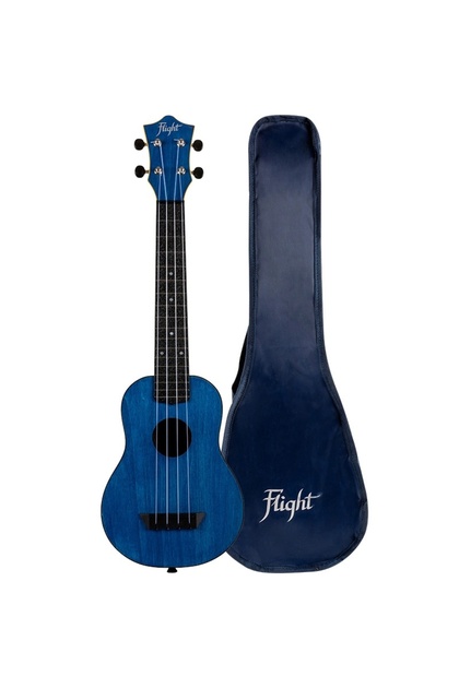 TUSL35 Dark Blue Travel Concert Scale Soprano Ukulele