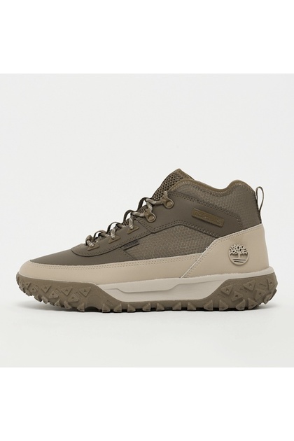 Greenstride Motion 6 Mid Lace up Sneaker Men's Beige Sneaker Shoes