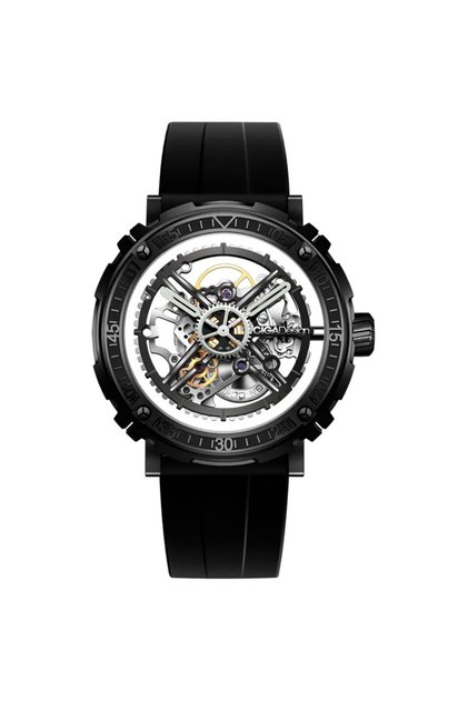Ceas Automatic Seria M Magician 3-în-1 M051-BB01-W6B, Titan DLC, Safir, Scheletizat