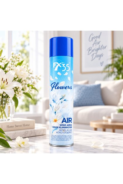 Flowers Air Çiçek Kokulu Geniş Alan Koku Giderici Sprey – Ev Ofis Ortam Kokusu