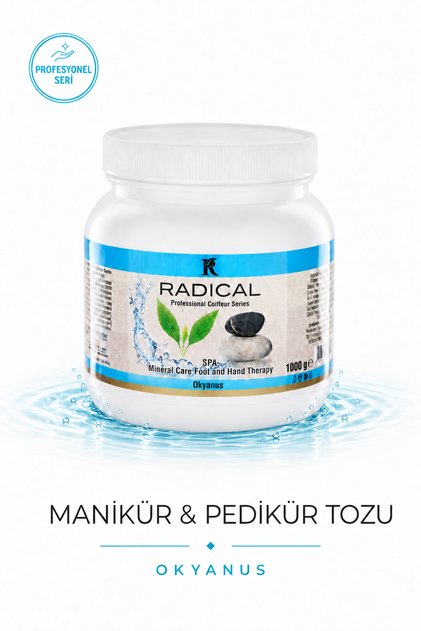 Manikür & Pedikür Tozu 1000 gr . Okyanus