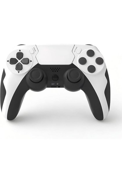 يد تحكم لاسلكية من سوني لأجهزة PS4/Slim/Pro، وحدة تحكم PS4 بتقنية البلوتوث مع كابل شحن، متعددة الاستخدامات