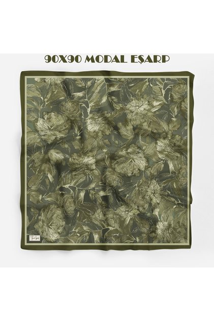 Ahsen Desen 94X94cm Viskose-Modal-Schal